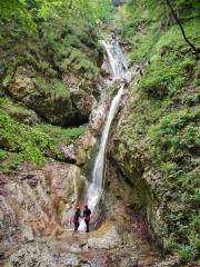 Soteskanje v slapu Cuc